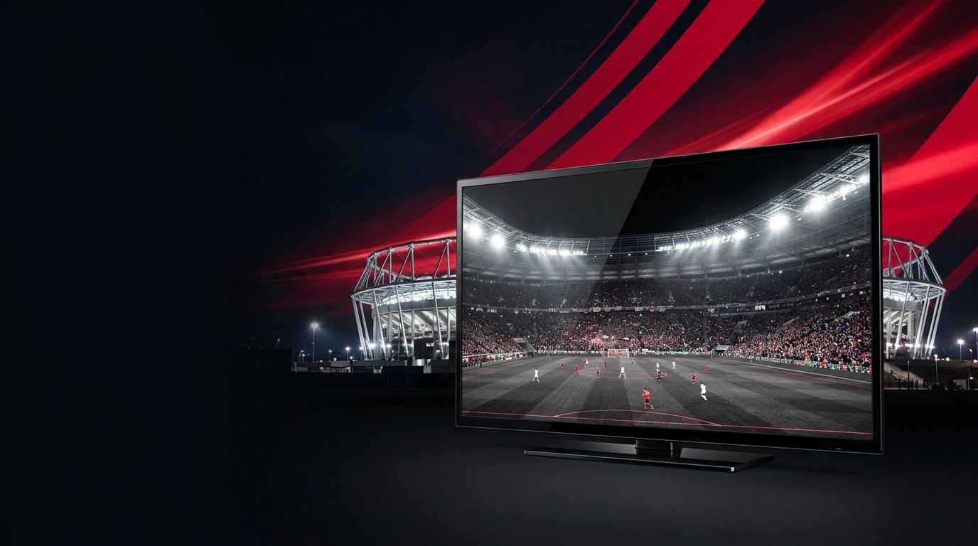 Partido de fútbol en vivo en Tele Latino en una Smart TV