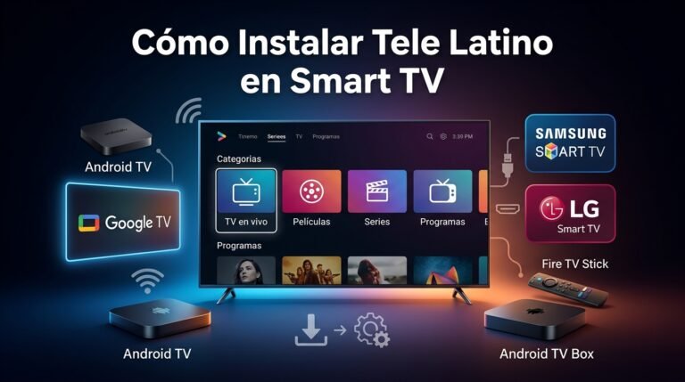 Tele Latino en Smart TV y dispositivos de streaming